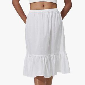 100% Cotton Half-Slip for Layering